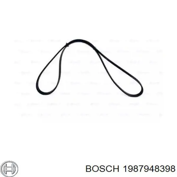 1987948398 Bosch correa trapezoidal