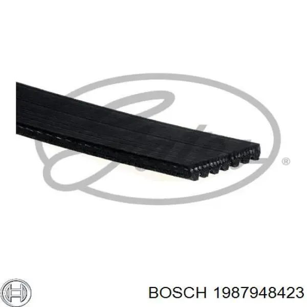 1987948423 Bosch correa trapezoidal
