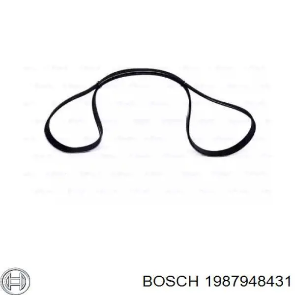 1987948431 Bosch correa trapezoidal