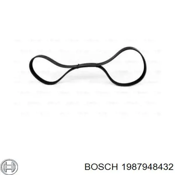 1987948432 Bosch correa trapezoidal