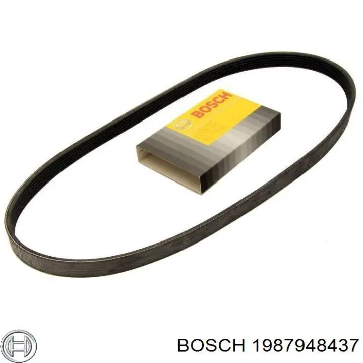 1987948437 Bosch correa trapezoidal