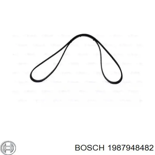 Correa de alternador 1987948482 Bosch