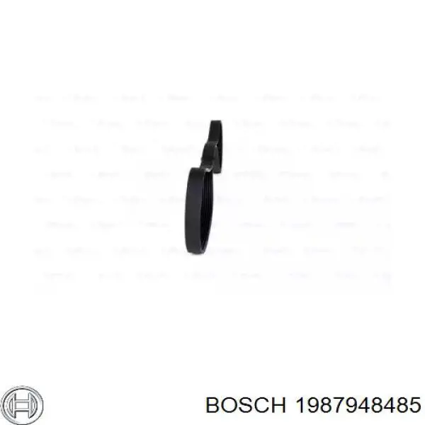 Correa de alternador 1987948485 Bosch
