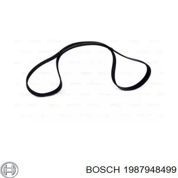 1987948499 Bosch correa trapezoidal