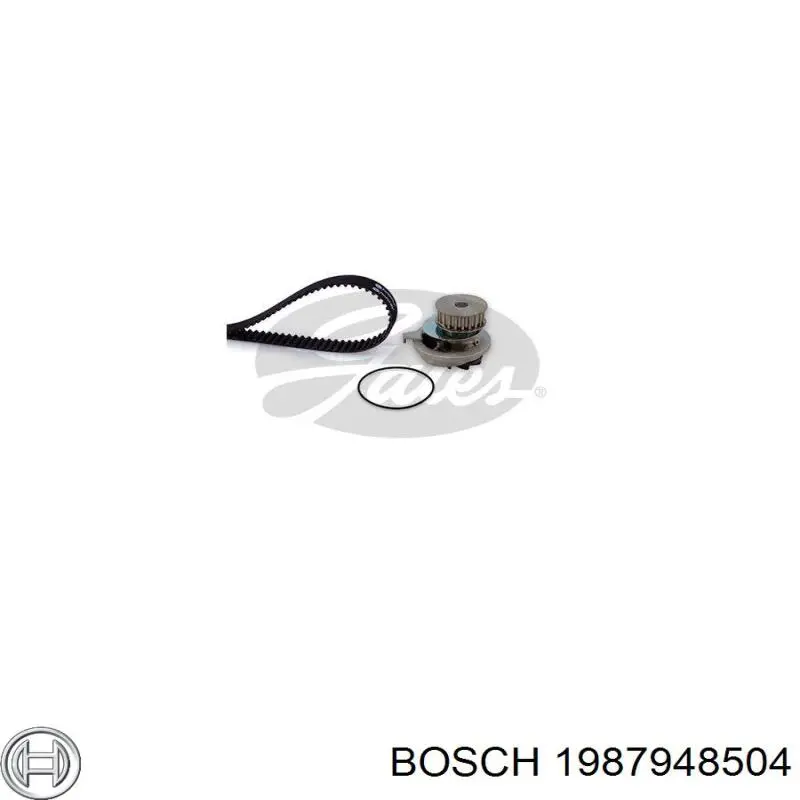 1987948504 Bosch kit correa de distribución