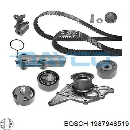 1987948519 Bosch kit de correa de distribución