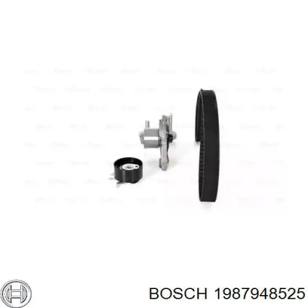 1987948525 Bosch kit de correa de distribución