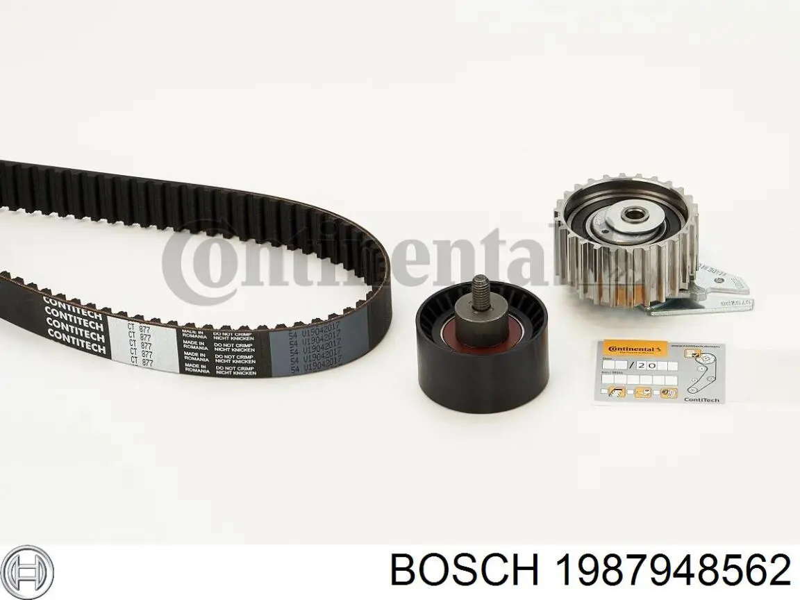 1987948562 Bosch kit de correa de distribución