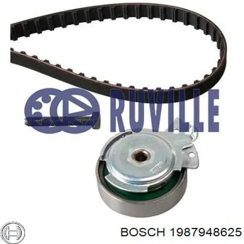 Kit correa de distribución Opel Corsa 73, 78, 79