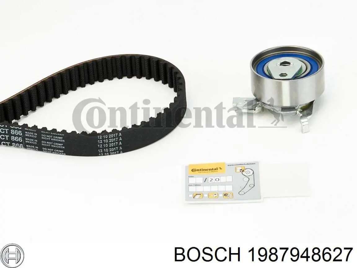 1987948627 Bosch kit de correa de distribución