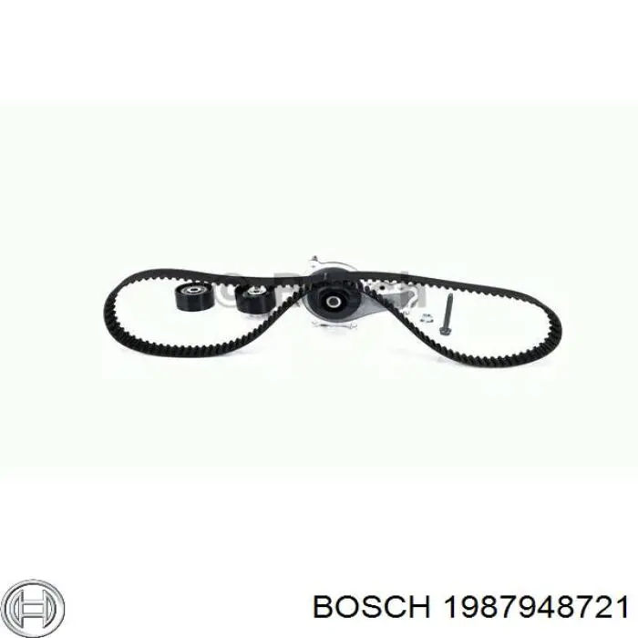 1987948721 Bosch kit de correa de distribución