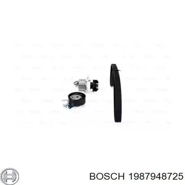 1987948725 Bosch kit de correa de distribución