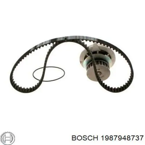 1 987 948 737 Bosch kit correa de distribución