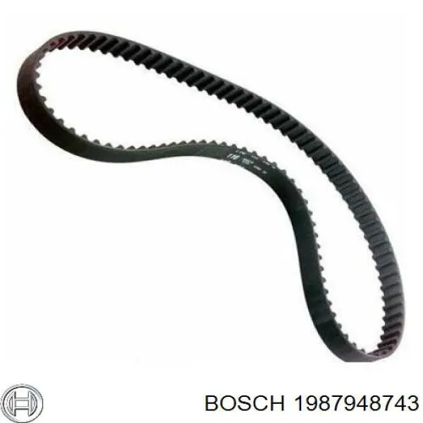 1 987 948 743 Bosch correa distribucion