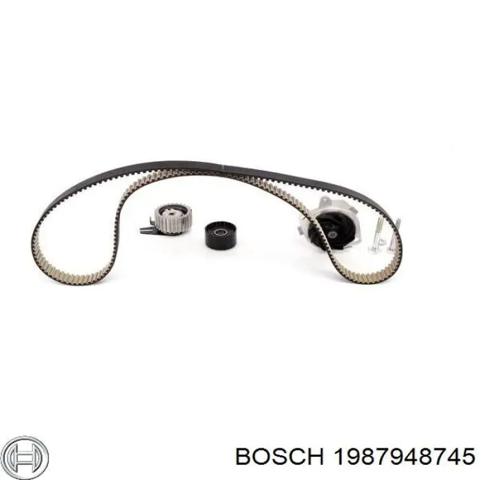 1987948745 Bosch kit de correa de distribución