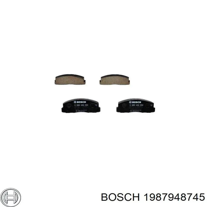 1987948745 Bosch Kit correa de distribución
