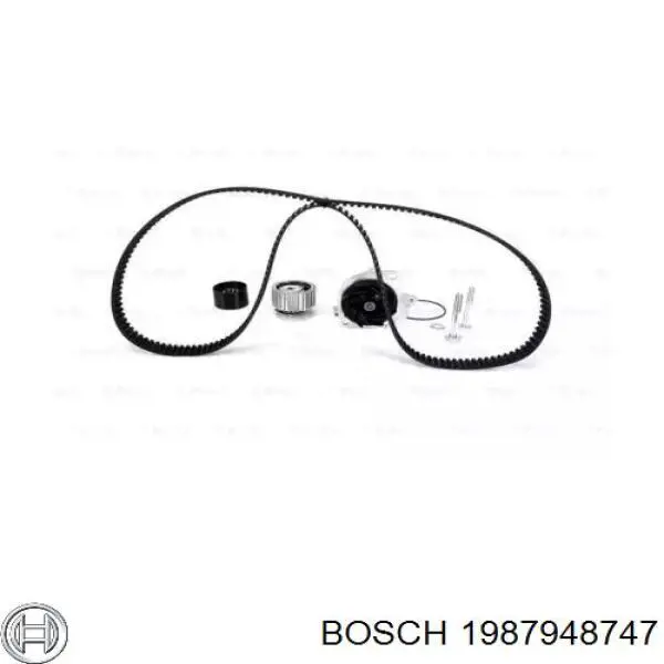 1987948747 Bosch kit de correa de distribución