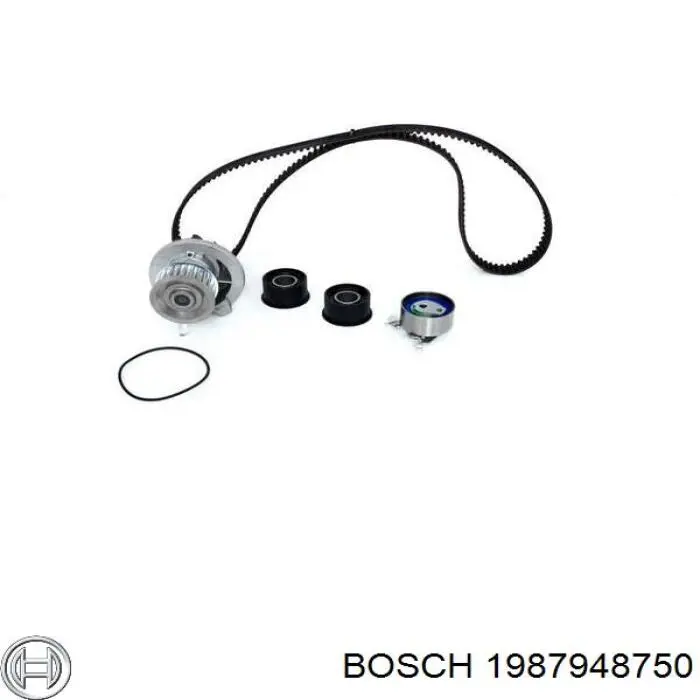 1987948750 Bosch Kit correa de distribución