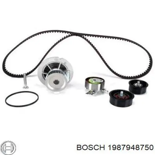 Juego de correas dentadas Bosch 1987948750 precio, desde 100,32 EUR