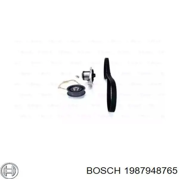 1987948765 Bosch kit de correa de distribución