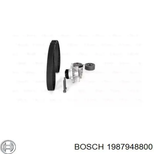 Juego de correas dentadas Bosch 1987948800 precio, desde 157,28 EUR