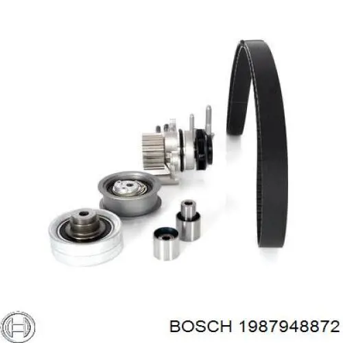 1987948872 Bosch Kit correa de distribución