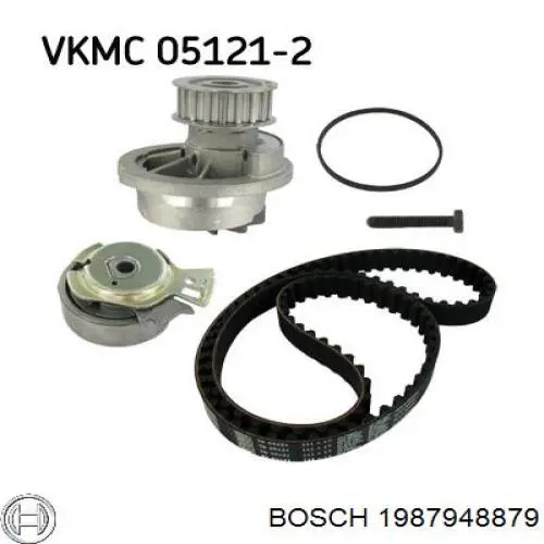 1987948879 Bosch kit correa de distribución