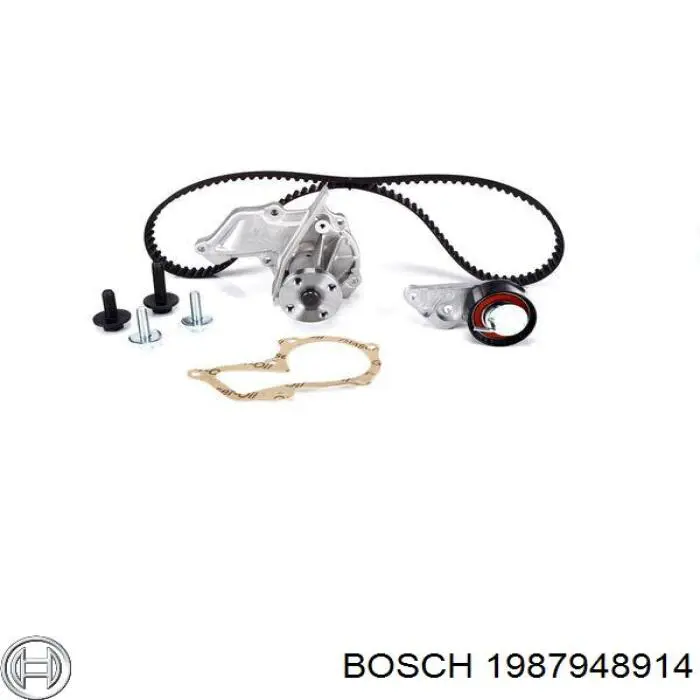1987948914 Bosch kit de correa de distribución