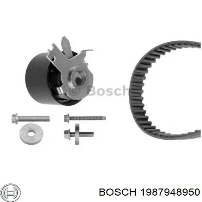 1987948950 Bosch kit correa de distribución