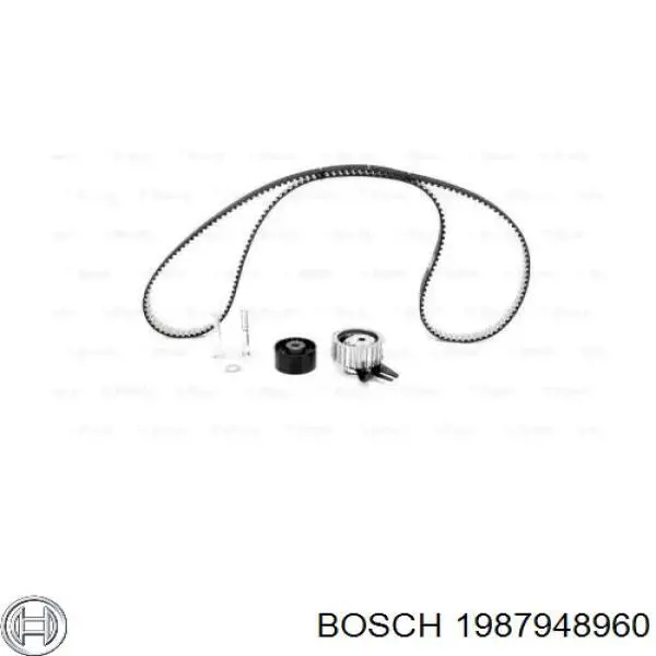 1987948960 Bosch Kit correa de distribución