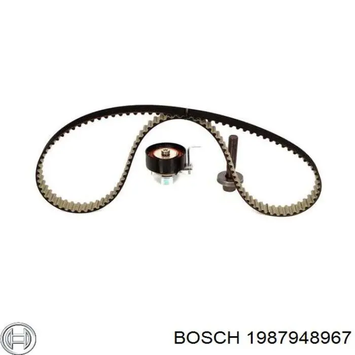 1987948967 Bosch kit de correa de distribución
