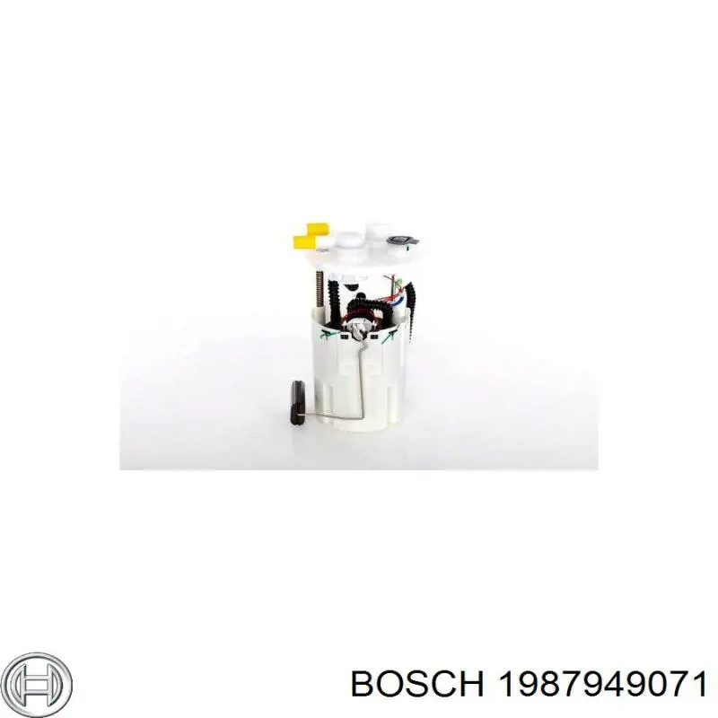 1987949071 Bosch Correa dentada