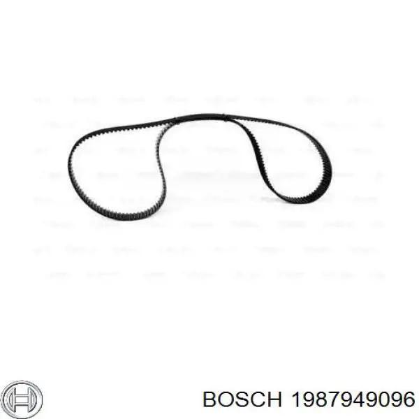 1987949096 Bosch Correa dentada