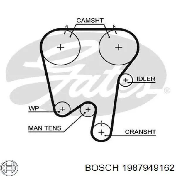 1987949162 Bosch correa distribucion