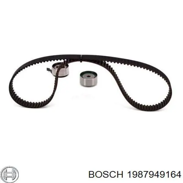 1987949164 Bosch Correa dentada