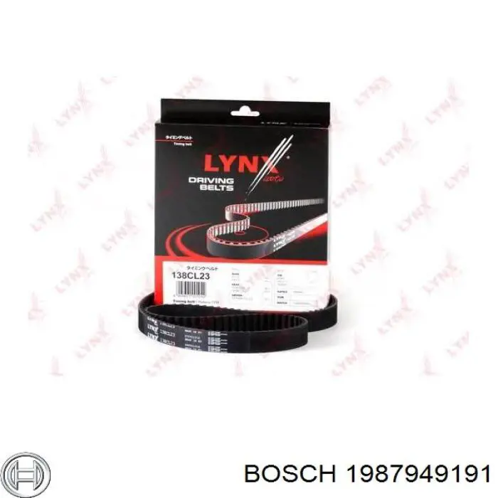 Correa de distribución Bosch 1987949191 precio, desde 24,76 EUR