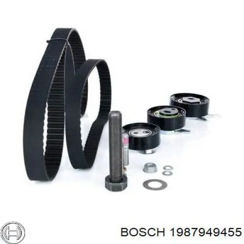 Correa de la bomba de inyección 1987949455 Bosch