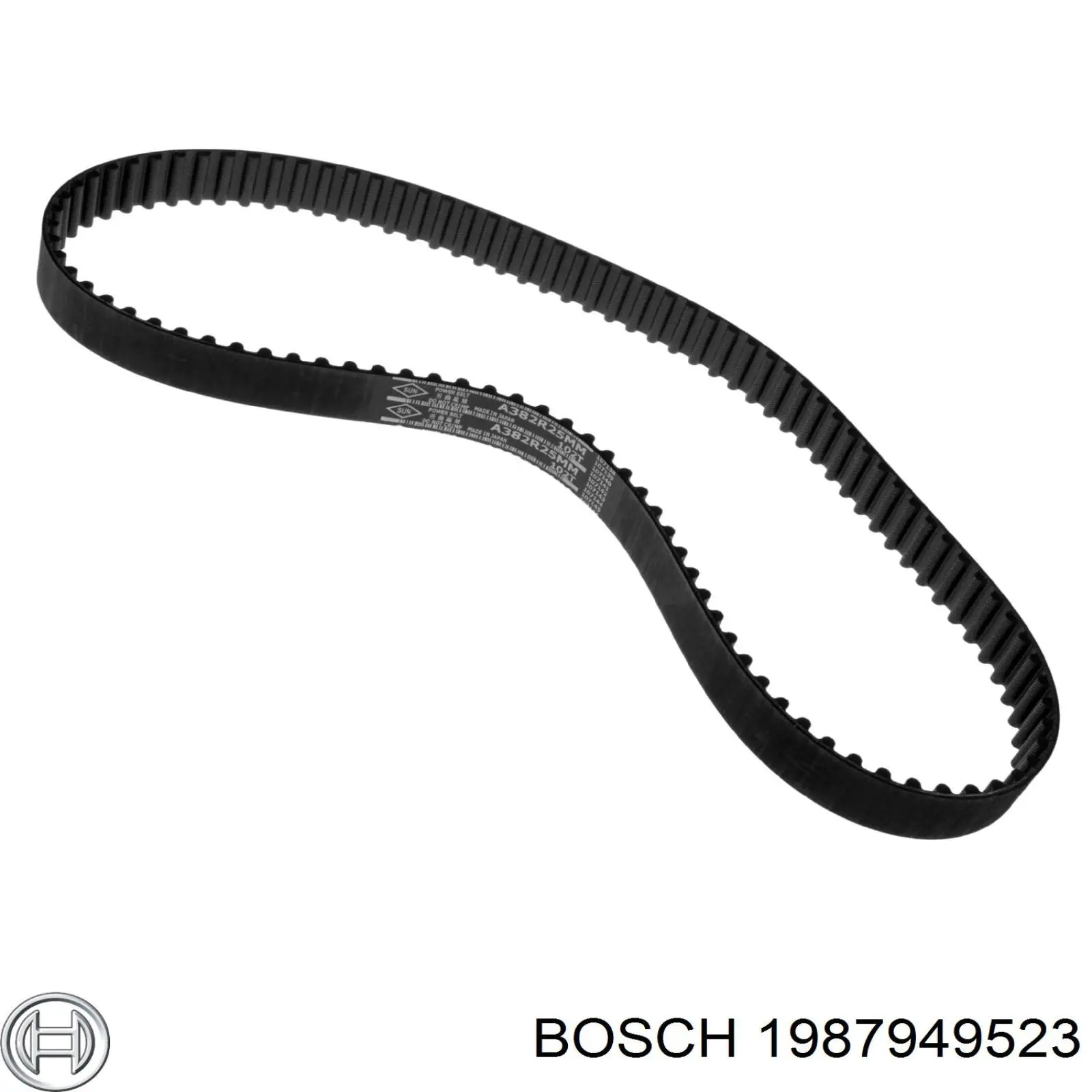 Correa de distribución Bosch 1987949523