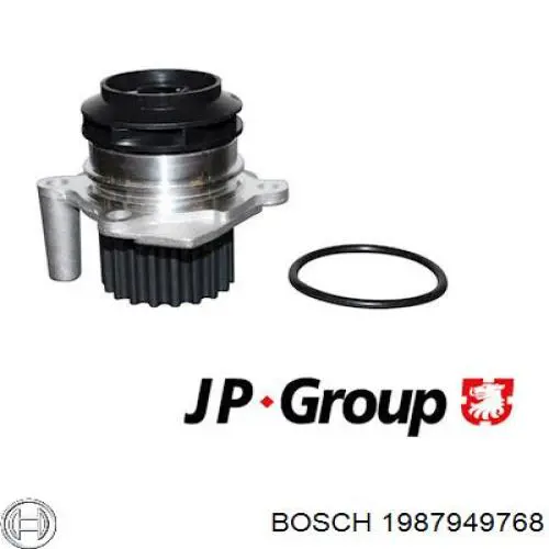 1987949768 Bosch Bomba refrigerante coche