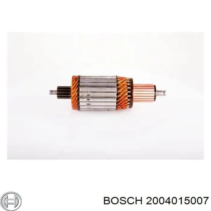 2 004 015 007 Bosch inducido, motor de arranque
