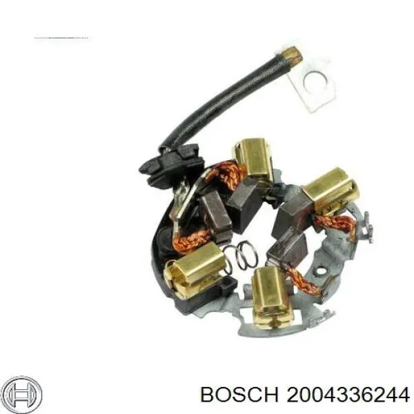 2004336244 Bosch Soporte de cepillo de motor de arranque 
