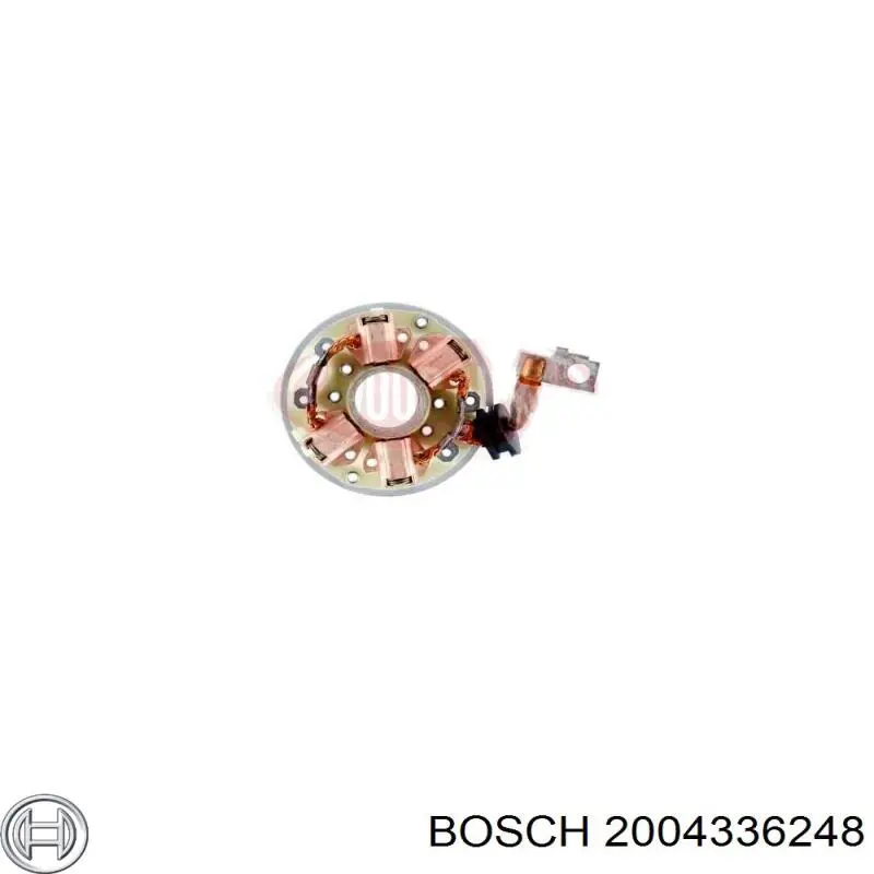 Soporte de cepillo de motor de arranque  Mercedes 0001542045