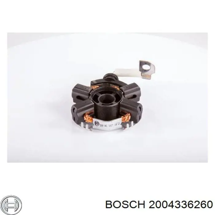 2 004 336 260 Bosch soporte, escobillas de carbón, motor de arranque