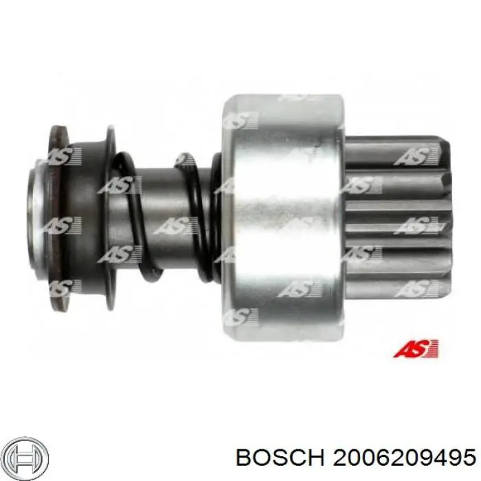 2006209495 Bosch bendix, motor de arranque