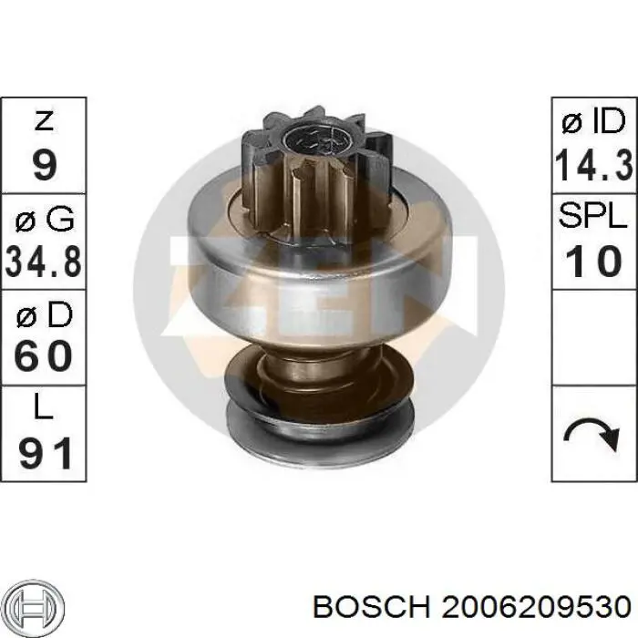 Bendix 2006209530 Bosch