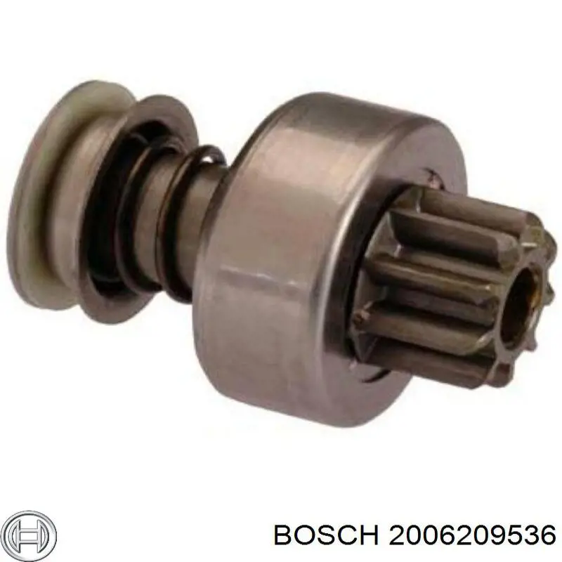 2 006 209 536 Bosch bendix, motor de arranque