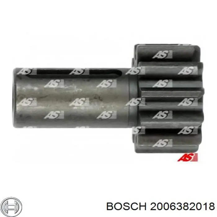 2006382018 Bosch Bendix motor de arranque