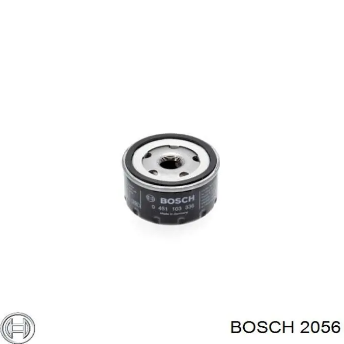 2056 Bosch motor de arranque