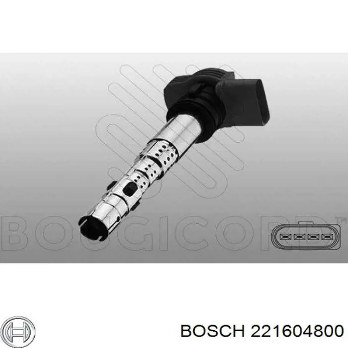Bobina de chispa Bosch 221604800 precio, desde 31,94 EUR