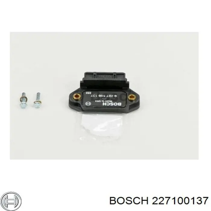 Unidad de mando sistema de encendido Bosch 227100137 precio, desde 27,48 EUR